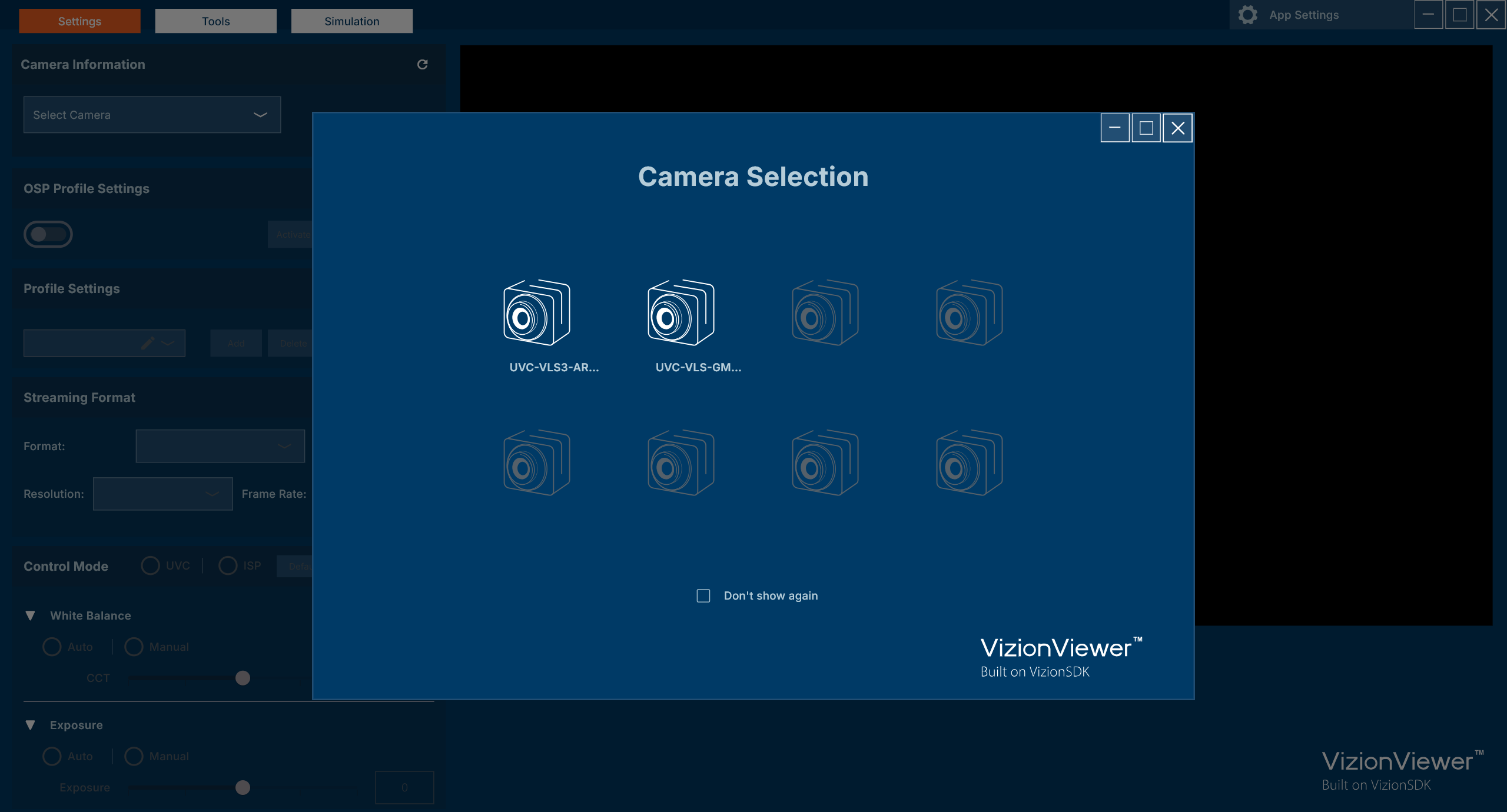 Camera Selection