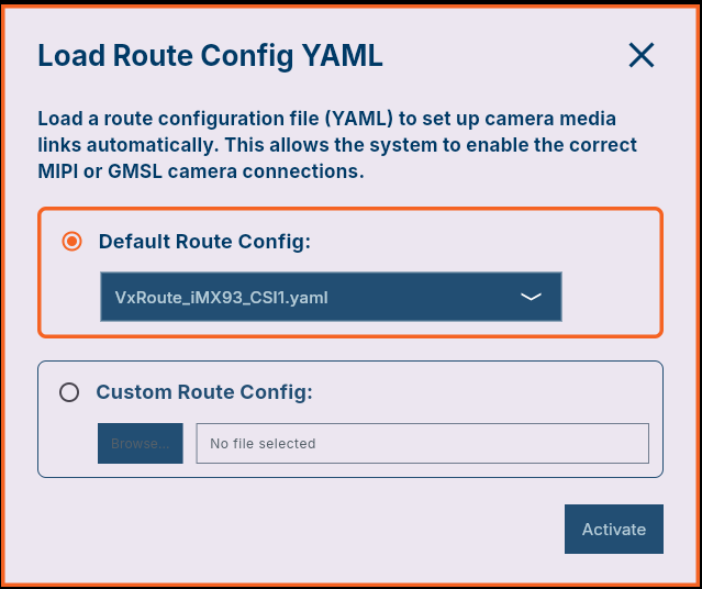 Route Config