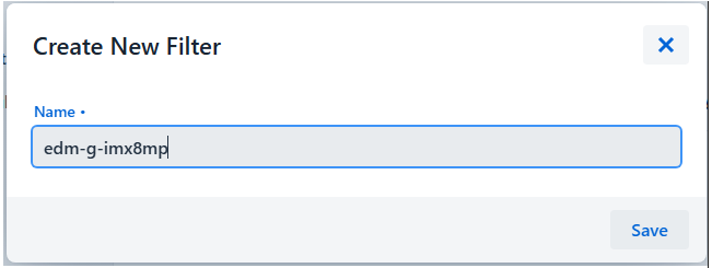 hawkBit Target Filter Save